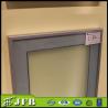 anodized standard size modern glass insert profile aluminum frame