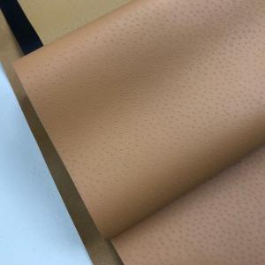 0.5mm Breathable Polyurethane PU Leather For Shoes Pinhole Pigskin Pattern