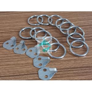 China Insulation Lacing Ring Washer Syatem , Lacing Hook System For Fixing Fabrication supplier