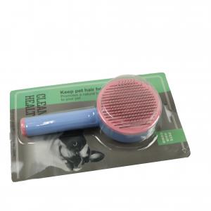 Dog Puppy Slicker Brush And Metal Comb For Dog Grooming Set 2 In 1 Dog Bath Brush 115g