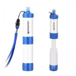China Portable Personal Water Filter Straw 0.01 Micron 3 Stage Camping Water Purifier supplier