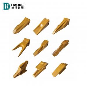 China HAODE Excavator Backhoe Rock Bucket Digger Teeth Bucket Tooth with Customized Design supplier