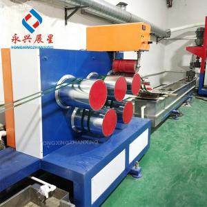 China Polyester Polyethylene Terephthalate Plastic PET Strapping Roll Manufacturing Machine supplier
