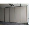 Interior Wood Folding Doors Office Acoustic Room Dividers , Sound Proof Movable