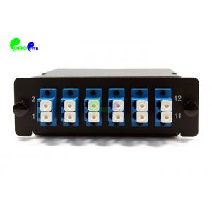 12F HD MTP To LC Cassette Duplex 12F SM Type A For Rack Mount MPO / MTP 4 Slots Patch Panel