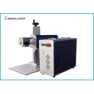 China Mini 20w Fiber Laser Engraving Machine , Portable Laser Marker For Memory Card Serial Number supplier
