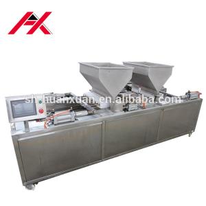 China Linhas dobro automáticas bolo que forma a máquina com o tela táctil operado fácil supplier