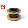 China Galvanized Flange Single Sphere Rubber Expansion Joint Improving Thermal Stability wholesale