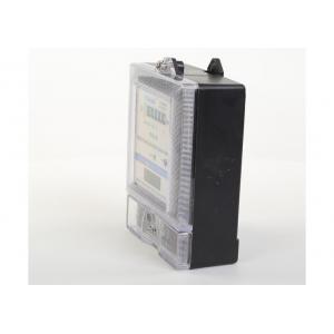 Transparent Cover Single Phase Electric Meter / Light Weight House Electric Meter
