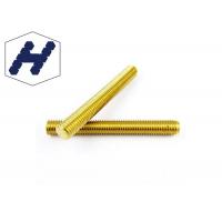 China M2-M30 Copper Threaded Rod Studs Alloy Steel With Nut And Washer on sale