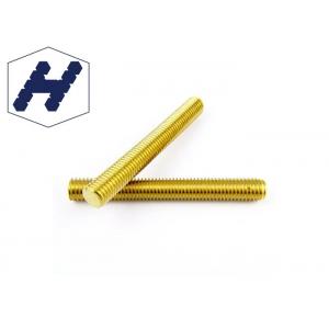 China M2-M30 Copper Threaded Rod Studs Alloy Steel With Nut And Washer supplier