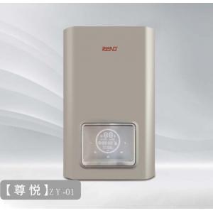20Kw Wall Hung Gas Hot Water Heater Intelligent Control White Shell Stainless Steel