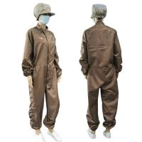 China Antistatic Working Uniform Safe ESD Coveralls For Cleanroom Garment on sale
