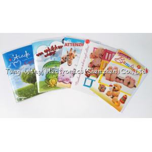 Lovely Musical happy birthday customized greeting cards with sound