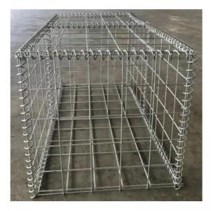 China 2x1x1m Welded Gabion Retaining Wall Heavy Duty Direct PVC Coated Wire Gauge 3.0mm-8.0mm supplier