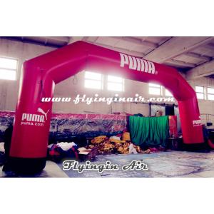 China High Quality Cheap Red Advertising Inflatable Archway for Advertisement and Show supplier