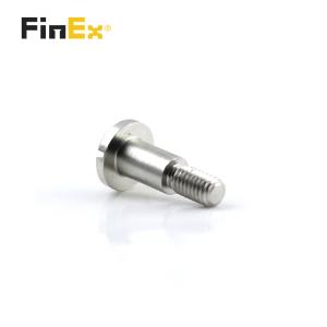 China Metric M3 ISO 9001 Certified Half Threaded Nickel Plated Step Shoulder Screw for Precision Alignment wholesale