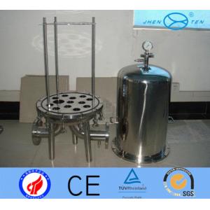 China SS304 SS316 Cartridge  Beer Wine High Pressure Filter Housing Sediment supplier
