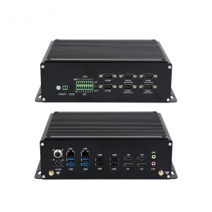 China Intel I7 8705G Processor With 4 Display Dual Network 6 Serial Port Industrial PC wholesale