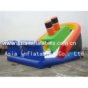 Outdoor Inflatable Titanic Ship Slide For Chidlren Birthday Party Games