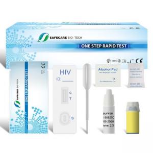 One Step 1/2 Hiv Rapid Home Test Kit Whole Blood Serum Plasma 40 Tests/Kit