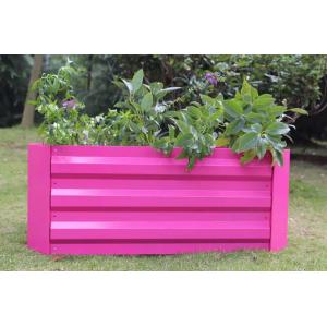 60x60x30cm Anti-Rusting Raised Metal Square Raised Garden Bed Kit