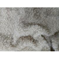 China Curled Warp Knitted Soft Plush 380gsm 100% P on sale