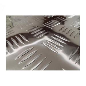 China 4x8 Feet 2.0MM Thickness Aluminum Diamond Plate Sheets Anti Slip 1060 Grade supplier