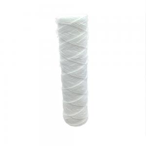 China 2.5 1um PP String Wound Water Filter Cartridges For High Viscosity Material supplier
