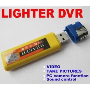 China Cigarette Lighter USB DVR Mini Spy Covert Hidden Camera Portable Audio Video Recorder supplier