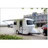 Easy Towing Camper Van Trailer , Compact Lightweight Rv Trailers With Awning