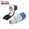 CNLINKO PowerCon Grey PBT Shell 3 Pole Power Connector Ip68 Waterproof Plug Socket