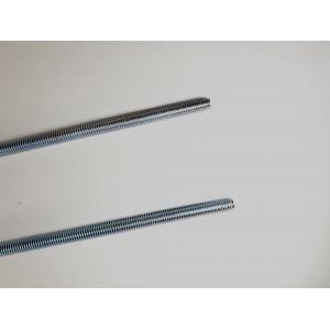 China M18 Zinc Plated Carbon Steel Threaded Rod Class 4.8 DIN 975 supplier