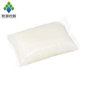 China APAO Milky White Solid Polyolefin Hot Melt Adhesive Glue Foam Hot Melt Adhesive supplier