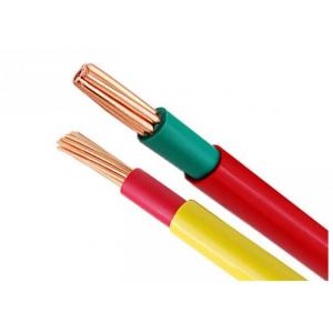 Building Wire Cable Two Layer PVC Insulation Electrical Cable Wire Single Core Stranded Copper