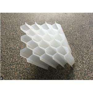 60° Installation Angle Lamella Tube Settler PVC / PP Material And 0.92 Specific Gravity