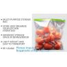Metallized Zip Bags, Metallised Zip Pouch, Grab-and-go Snacking, Zipfoil, Multi-Purpose, Fridge Food Cover