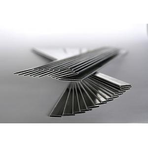 China 3000 Series Flat Aluminum Radiator Tube Welded Auto Intercoolers / Car Radiator Pipe supplier