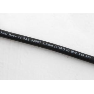 China ID 3/16 Inch Smooth Fiber Rubber Fuel Hose Flexible Fuel Injection Hose For Diesel supplier