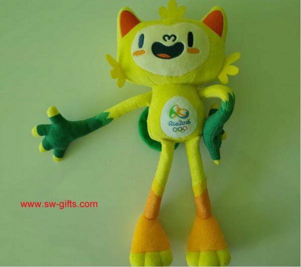 2016 Brazilian Olympic Mascot Vinicius Plush Doll Stuffed Toy 30cm Come From Rio