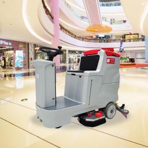Semi Automatic Ride On Floor Sweeper Industrial Floor Scrubber Dryer