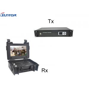 China NLOS Long range COFDM Transmitter Wireless video and 2 way voice communication link supplier