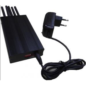 China 3G WIFI GPS Signal Jammer Shield with 5 Antenna , 10m Jamming Range supplier