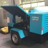 Kaishan 7bar 6CBM per minute low noise diesel engine portable air compressor