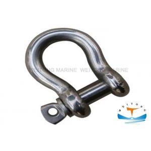 Stainless Steel 304 Large Bow Shackle 6mm-50mm Size With U - Shaped Body