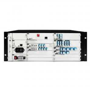 Custom Fiber Optic Cable Monitoring System DWDM Equipment 4U Chassis