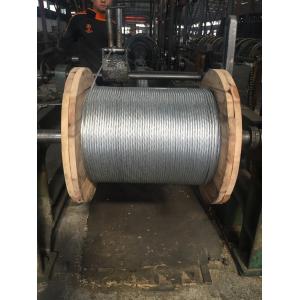 Durable Stranded Steel Cable With Class A Heavy Zinc Coating And Grade 1 Tensile Strength