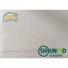 China Double Dot White Interlining Fabric Shringkage Resistant For Woven's Casual Shirt wholesale