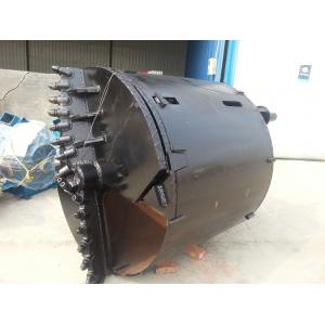 China Drill Pipe Mud Bucket 1200mm Diameter Rock Drilling Bucket With Bullet Teeth supplier