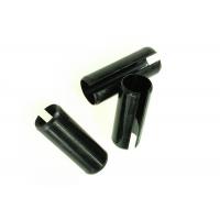 China Zinc Finish Fastener Pins Black Slotted DIN 1481 Stainless Steel Spring Pins 4X25 on sale